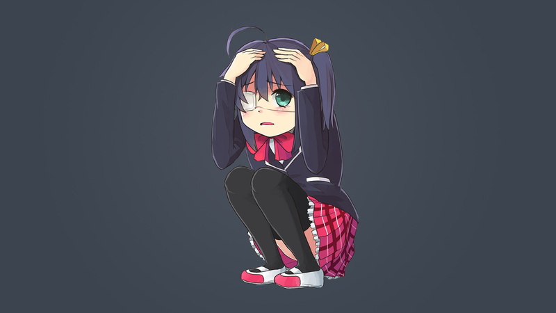 1080P, Anime, Chunibyo and Other Delusions, Love, Rikka Takanashi