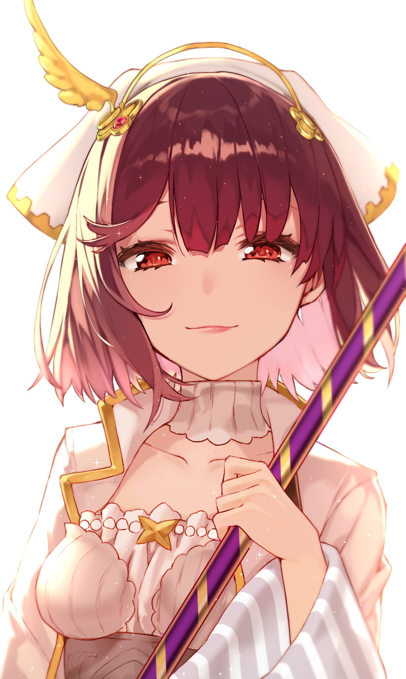 red eyes, 1080P, anime, anime girls, redhead, Atelier Sophie, Sophie Neuenmuller