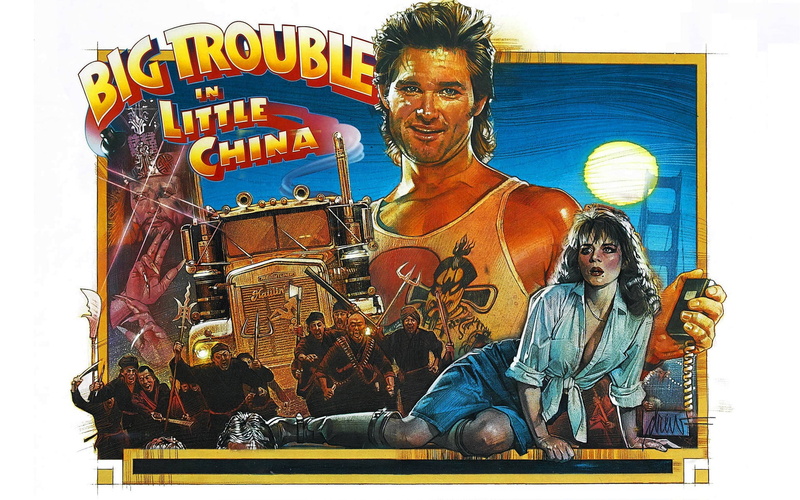 movie poster, Jack Burton, big trouble in little china, 1080P, Gracie Law