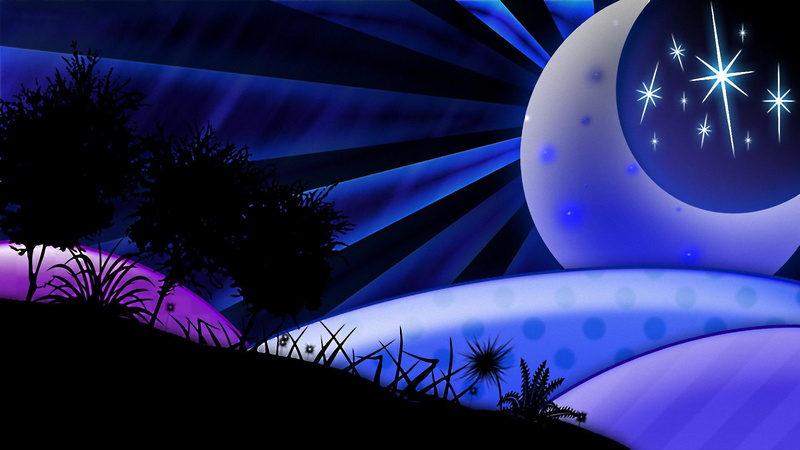 1080P, moon, star, abstract, 3d and abstract, shadows, light, shadow