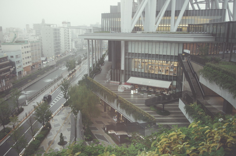 industrial, hd, px, art, catoon, Hazy, MIST, anime, balcony, City, 2048x1360 px, x, 1080P