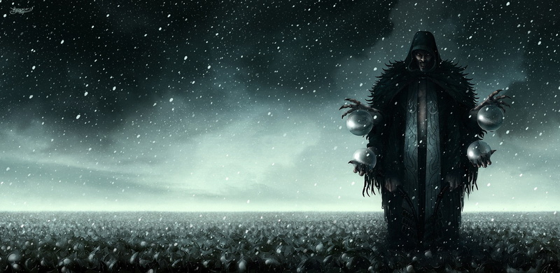 fantasy art, hd, sonic, games, 1600x780 px, fantasy, dark, 720P, magic, Demon, concept, snow, concept art, artwork, px, video, art, x, MIST