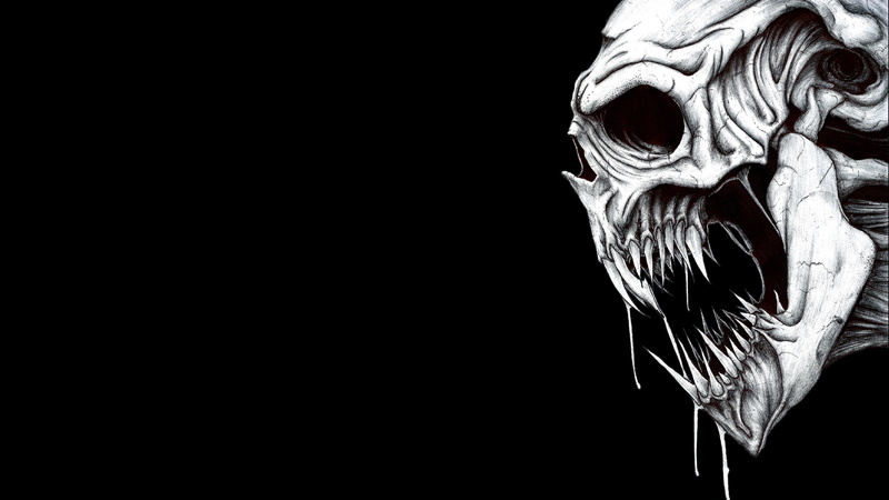 art, animal themes, human Skeleton, animal, old, black And White, sake, close-up, black background, human Head, people, 5K, indoors, human Bone, representation