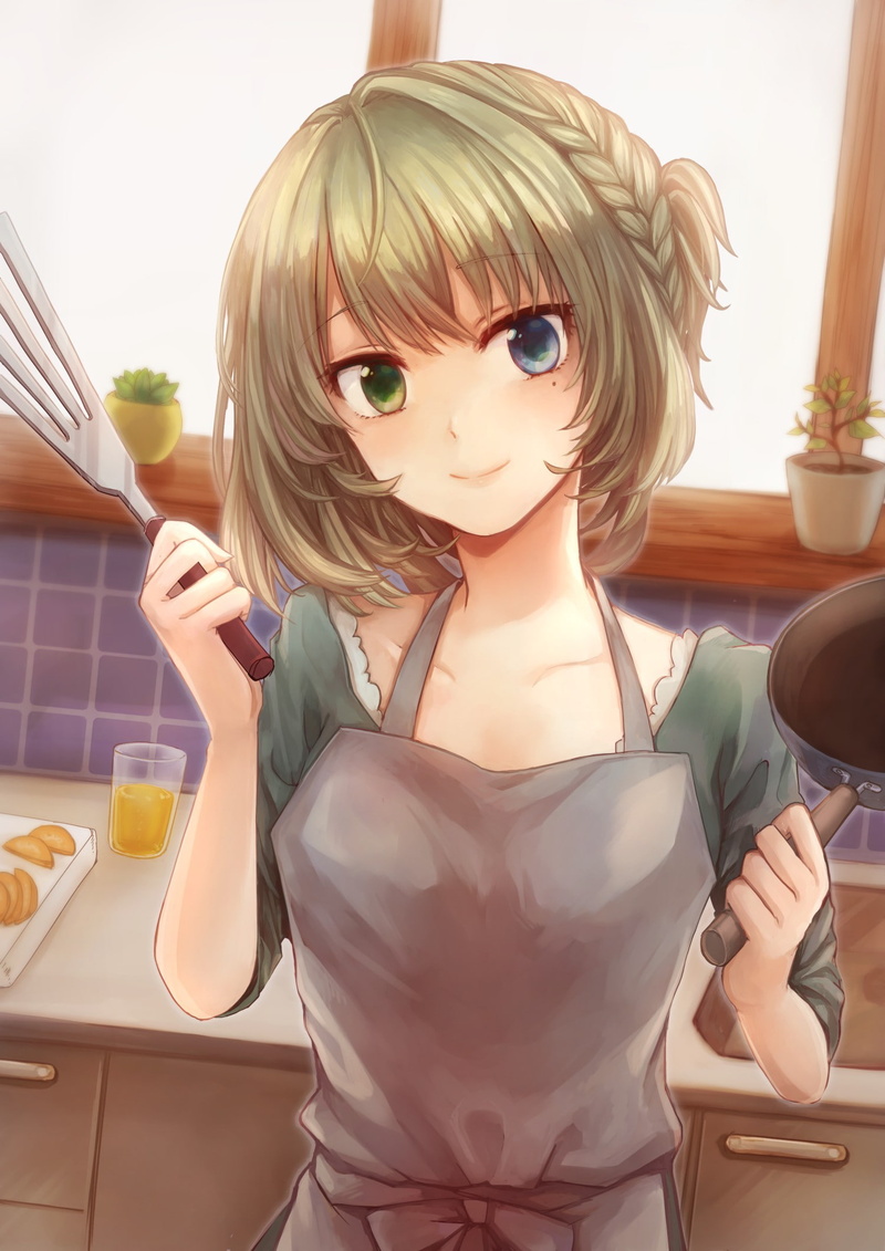 females, beautiful woman, beauty, fashion, mode of transportation, hair, sitting, emotion, heterochromia, retro styled, anime girls, young adult, looking at camera