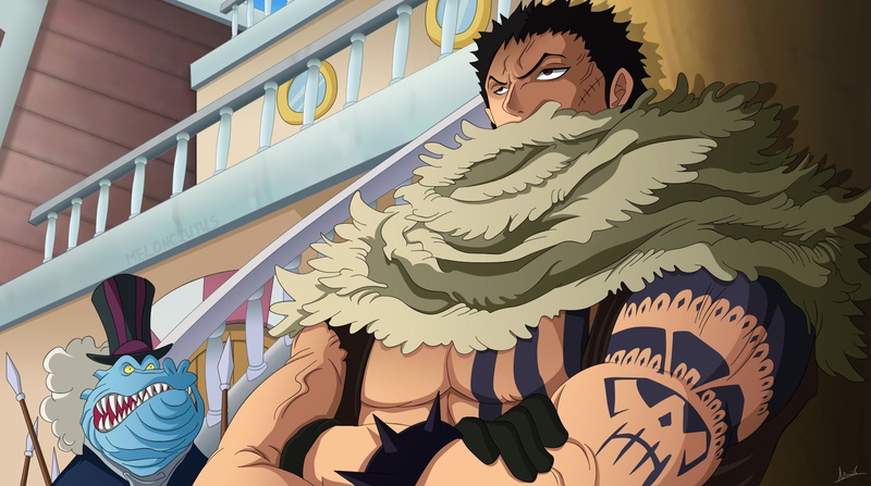 tatoo, One Piece, Charlotte Katakuri, anime, strong, akuma from mi, asian, japanese, oriental, game, 1080P, by melonciutus, asiatic, hat, manga, pirate