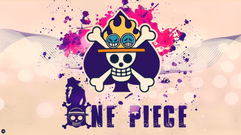 skull, 1080P, pirates, One Piece