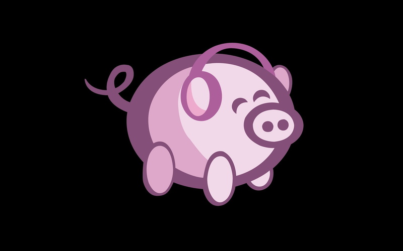 pigs, headphones, 1080P, bittorrent, music, oink