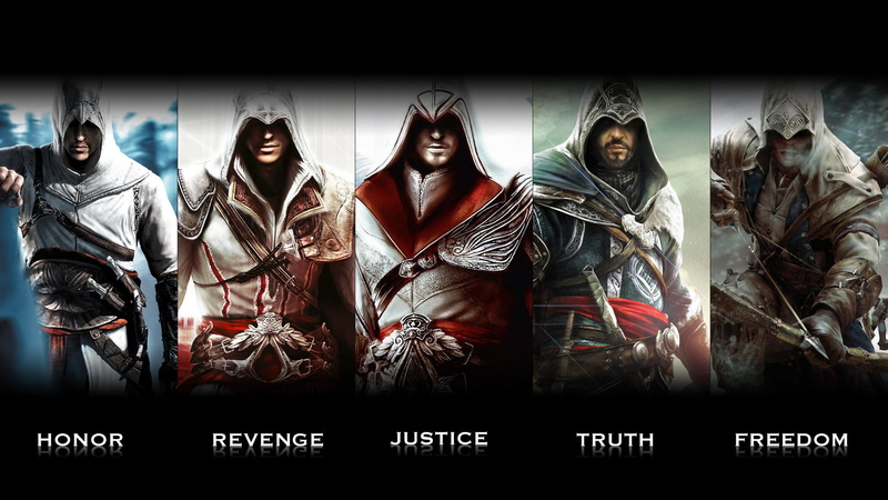 waist up, Assassins Creed: Brotherhood, indoors, mask - disguise, representation, people, auto post production filter, costume, art and craft, Assassins Creed II