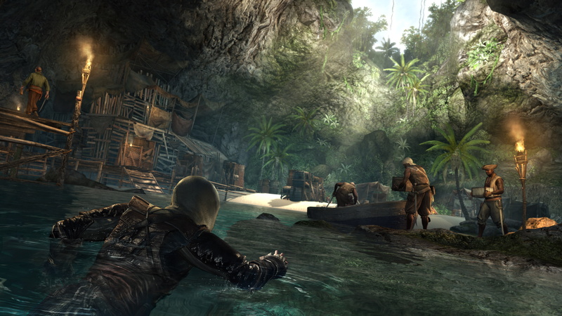 pirates, creed, fantasy, flag, black, 5K, assassins, games