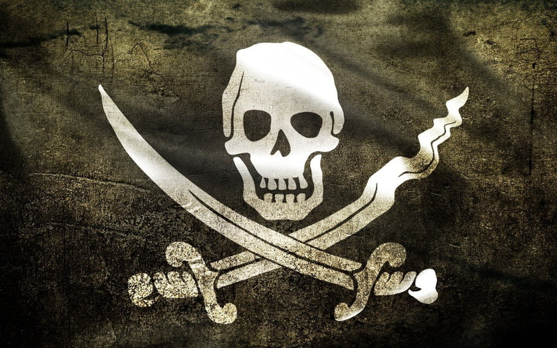 pirate flag, Texture, 720P