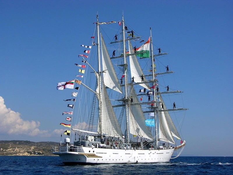 indian, ins, tarangini, sailboats, navy, 720P