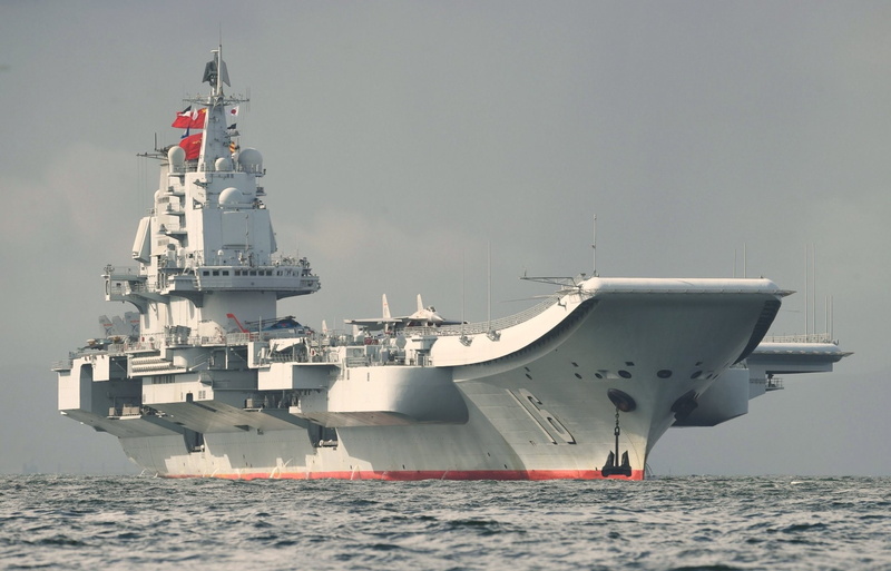 navy, nature, motion, sky, ship, moored, industry, business, transportation, Warships, nautical vessel, military, Chinese Aircraft Carrier Liaoning, no people