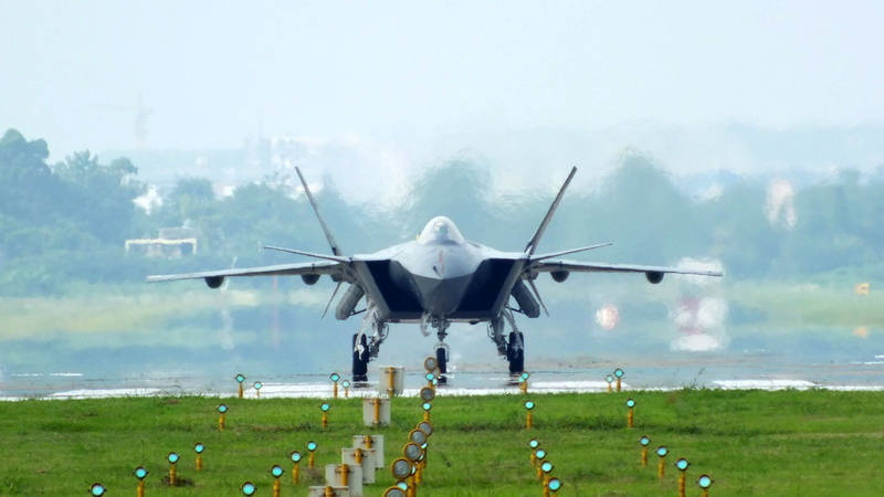 fighter aircraft, fighter, China air force, plane, gray, 4K, Shenyang J-20, China army, white