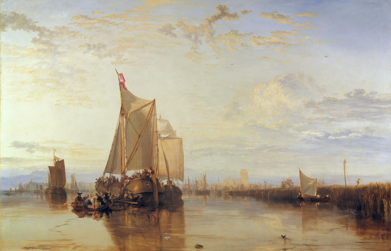 brown, waterfront, port, boat, mode of transportation, nature, sail, sailboat, William Turner, seascape, no people, transportation, sky, built structure