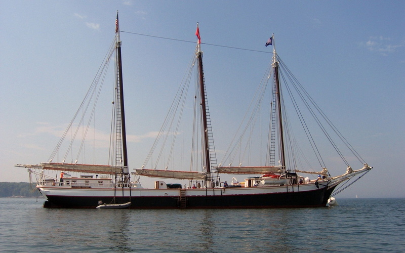 1080P, ship, sea, day, passenger ship, nature, sailing, travel, sailing ship, tall ship, water, transportation, no people, outdoors, rigging, pole, sailboat