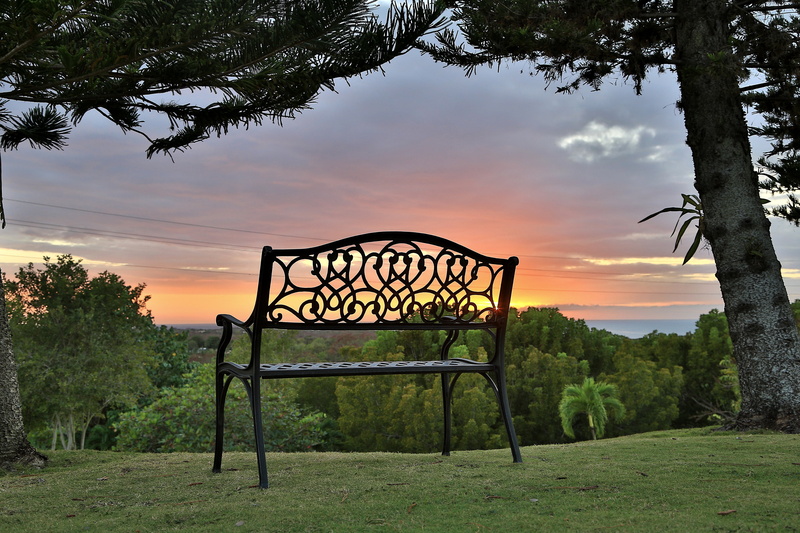 metal, puerto, 5K, Puerto Rico, black, grass, sun, Cabo Rojo, bench, trees, cabo, rojo, sunset, rico
