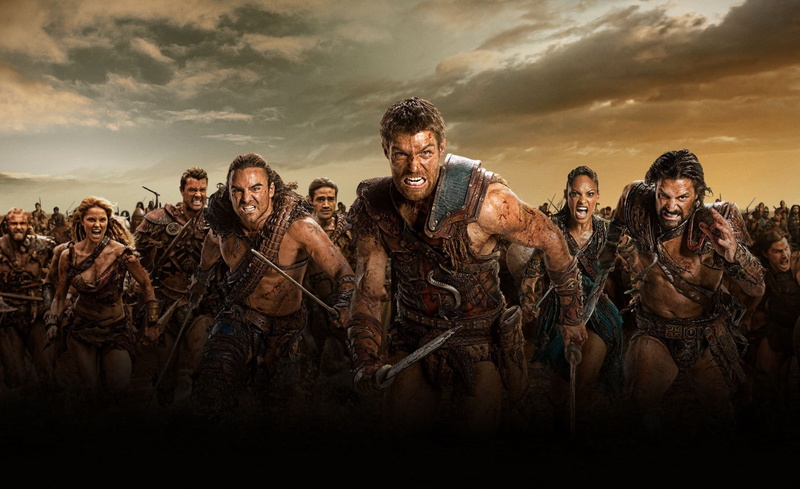 cloud - sky, aggression, starz original series, togetherness, land, spartacus, people, war, sky, gladiators, group of people, men, Movies, damned, barbarians