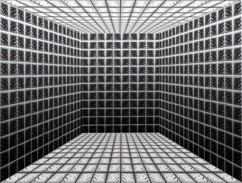 ceiling, no People, flooring, painted, graphic, direction, repetition, tile, indoors, Space, absence, tiled floor, building, pattern, Background, stage