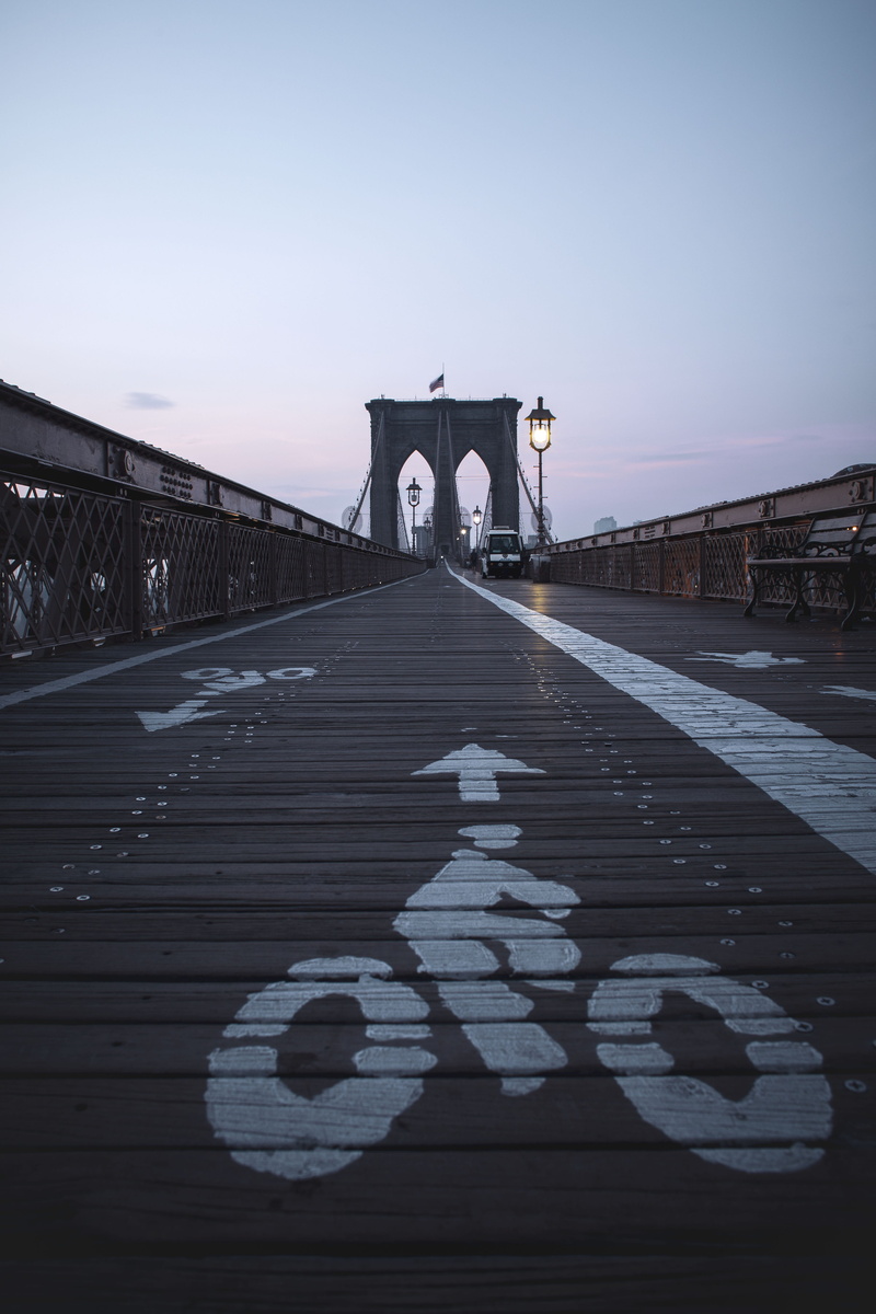 new, asphalt, no people, new york, direction, colors, road, tarmac, transportation, suspension bridge, the way forward, connection, built structure, architecture