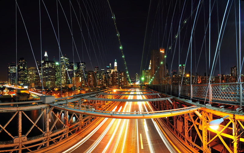 nikond300, roads, rush, york, 2K, city, night, longexposure, newyorkcity, skyline, architecture, cityscape, urban, lights, fisheye, bridges, newyork, new