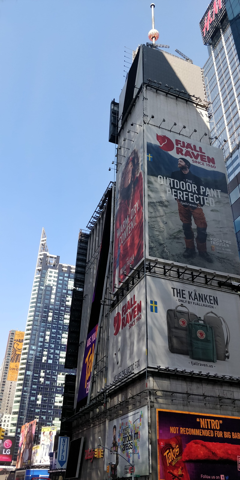 outdoors, low angle view, building, information, newyork, office building exterior, times square, architecture, text, communication, no people, newyorkcity