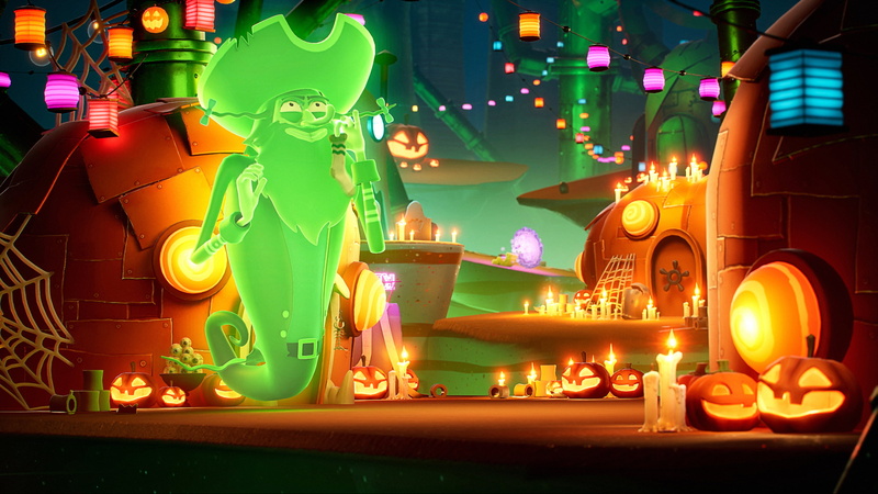 4K, Purple Lamp Studios, SpongeBob SquarePants: The Cosmic Shake, Flying Dutchman (Spongebob Squarepants), spongebob, SpongeBob SquarePants, THQ Nordic