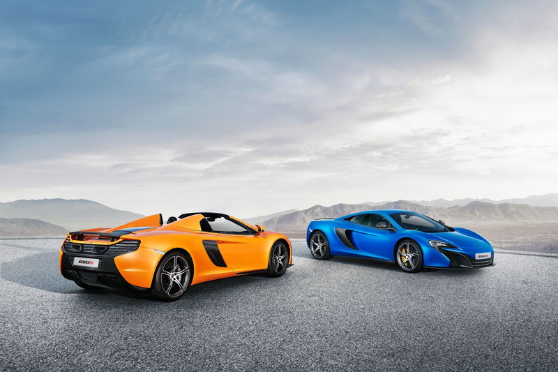 sports, mclaren 650s, blue, orange, convertible, blue car, cars, awesome, car, 1080P, sports cars, mclaren, s, orange car