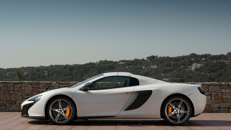 McLaren, White Car, 1080P, Car, Vehicle, McLaren 650S Spider, McLaren 650S, Supercar