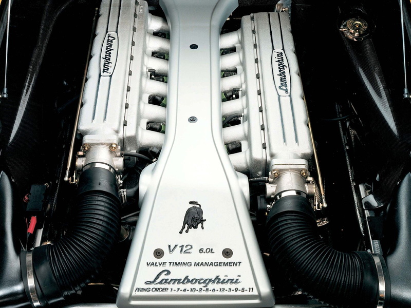 v, 12, 720P, hd, lamborghini, engine, cars