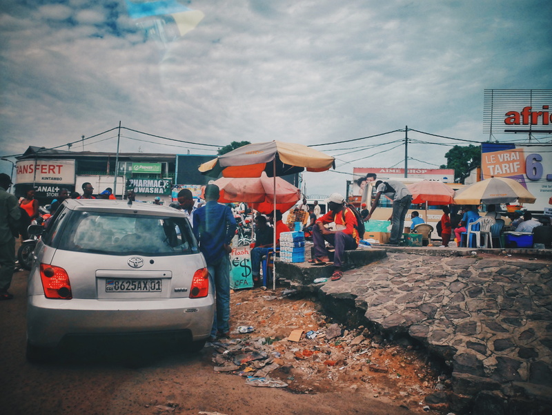 4K, congo, cloud - sky, dr congo, men, kintambo, land vehicle, city, democratic republic of the congo, drc, building exterior, rdc, congo rd, group of people