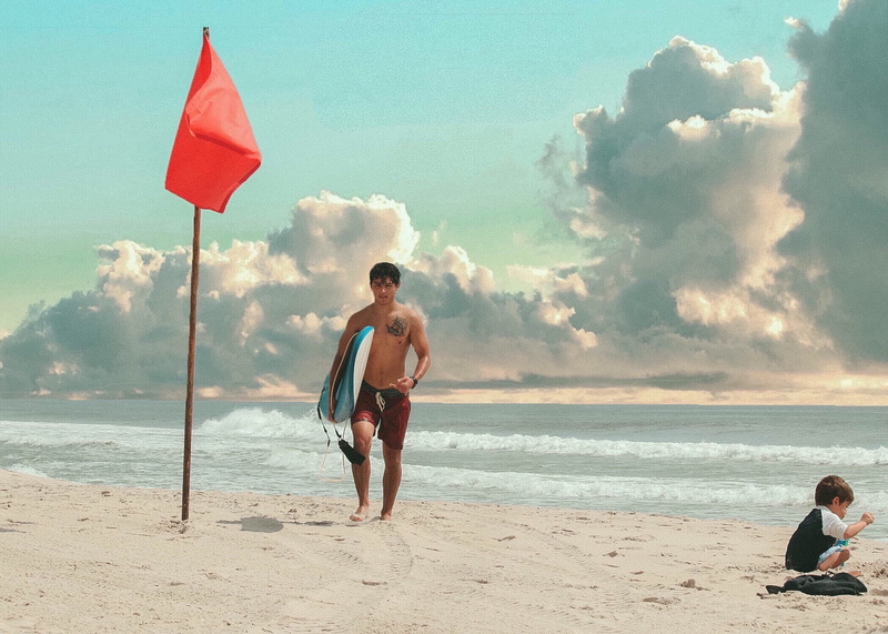 nature, clouds, water, canon, shred, land, sea, trip, leisure activity, shirtless, outdoors, cloud - sky, surf, sky, beauty in nature, horizon over water