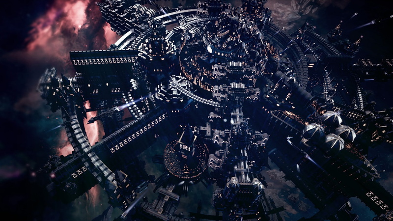 no people, building, cityscape, battlefleet gothic armada, nature, city, aerial view, architecture, night, illuminated, outdoors, pattern, building exterior