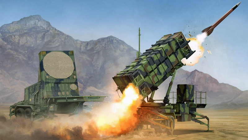 MIM-104, SAM, the American anti-missile complex, USA, Patriot, 1080P