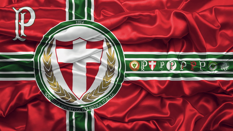 Palmeiras, Palestra Itália, 1080P, 1914 (Year), red background