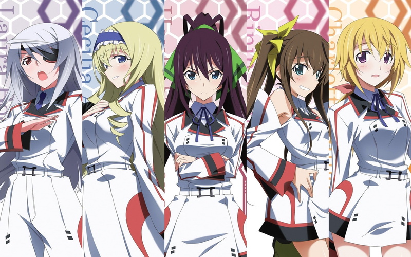 manga, Dunois Charlotte, Bodewig Laura, 2K, Alcot Cecilia, Infinite Stratos