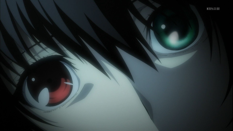 glass - material, 1080P, indoors, transparent, no people, anime, technology, illuminated, Another, light, protection, lamperouge, eyes, security