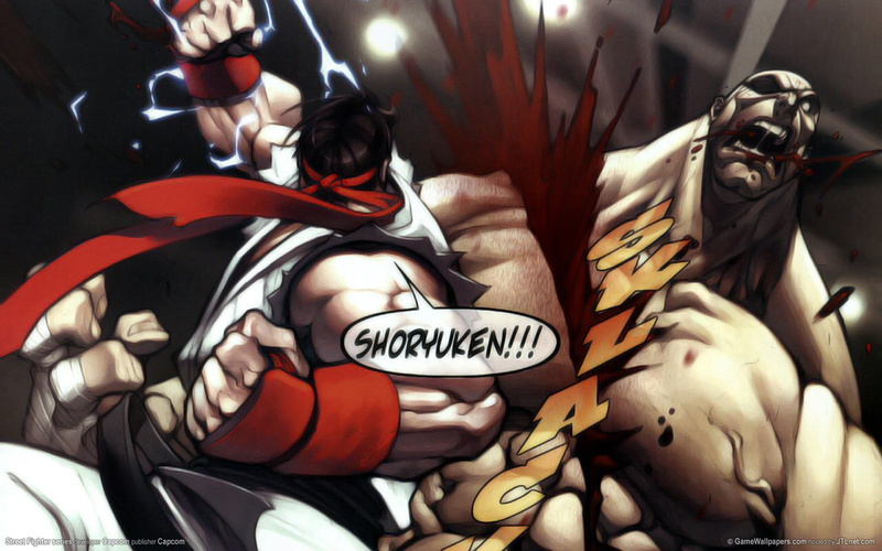 720P, street, illustration, ryun, fighter, sagat, fighting, fight, ryu, video games, hd