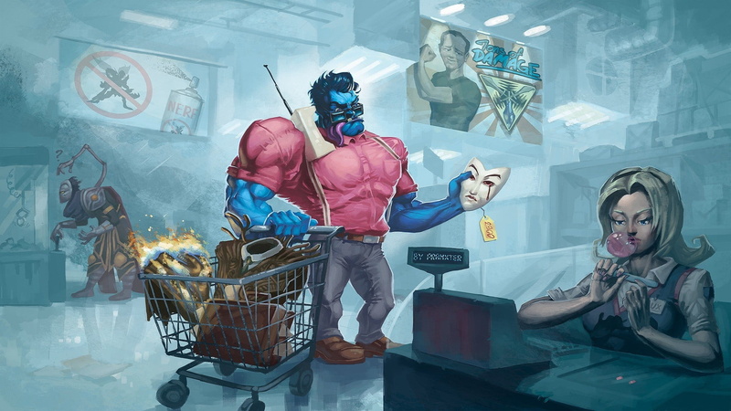 two people, shopping, working, indoors, business, transparent, men, digital, art and craft, human representation, consumerism, store, creativity