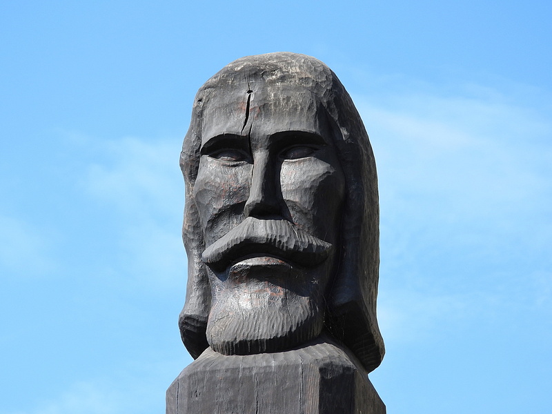 blue, monument, representation, architecture, 4K, human representation, low angle view, history, close-up, carving, male likeness, no people, craft, sculpture