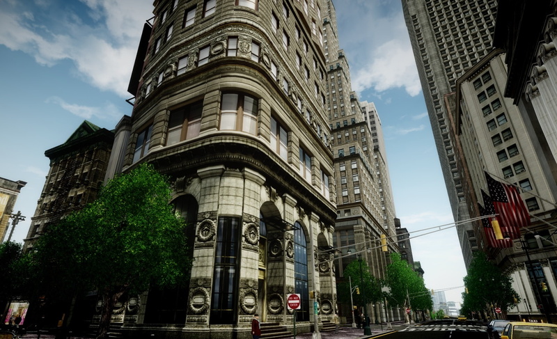 tree, cloud - sky, high, no people, century, plant, city, rise, the past, travel destinations, gray, day, history, Grand Theft Auto, built structure, nature