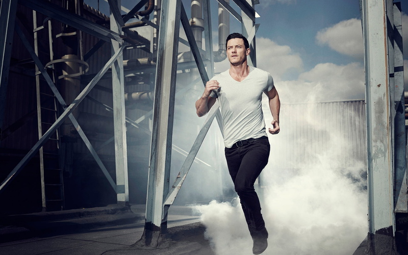 luke, 1080P, evans, actor, running, luke evans