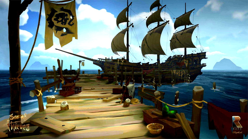 thieves, fantasy, xbox, microsoft, rpg, adventure, sea, fighting, pirate, 1080P, action, windows, mmo