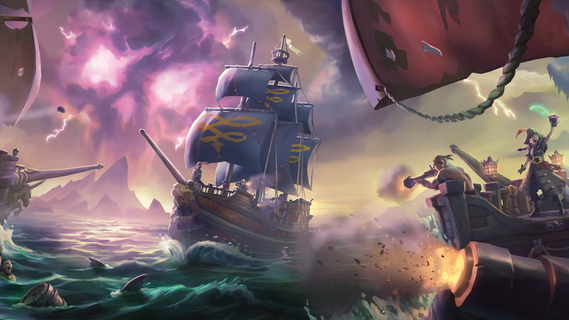 5K, screenshot, 4k, E3 2017, Sea of Thieves