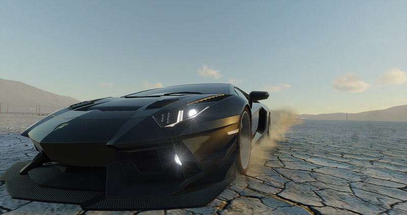land vehicle, water, arid climate, Lamborghini, Lamborghini Aventador, travel, mode of transportation, desert, copy space, sunlight, car, nature, wheel