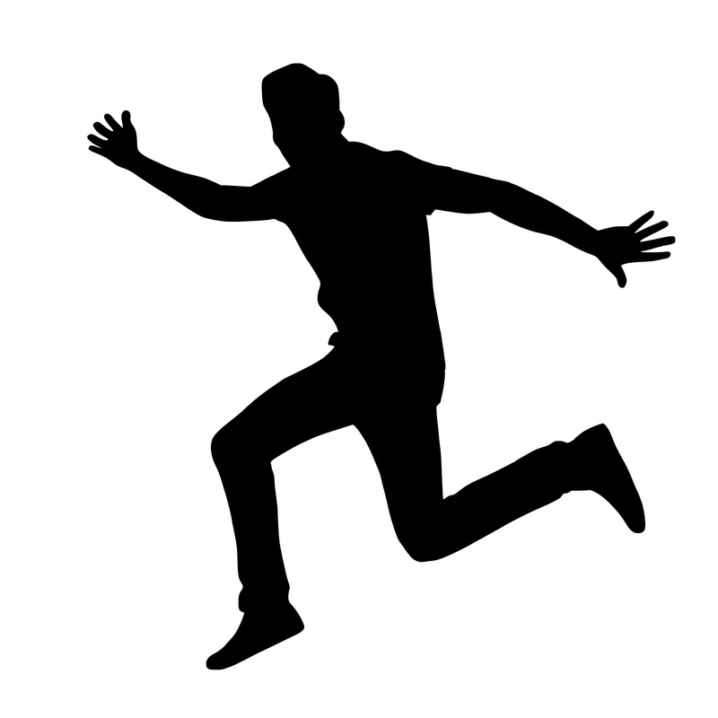 full length, indoors, cut out, dancing, victory, silhouette, man, leisure activity, human arm, arms, men, balance, yes, 1080P, arms raised, positive, winner
