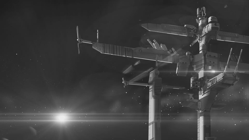 air vehicle, Homeworld, renewable energy, 1080P, low angle view, illuminated, outdoors, military, space exploration, sky, building exterior, nature, transportation