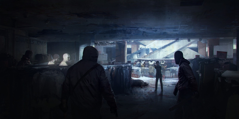 dark, city, abandoned, silhouette, waist up, group of people, building, incidental people, the last of us remastered 4k awesome hd, real people, night