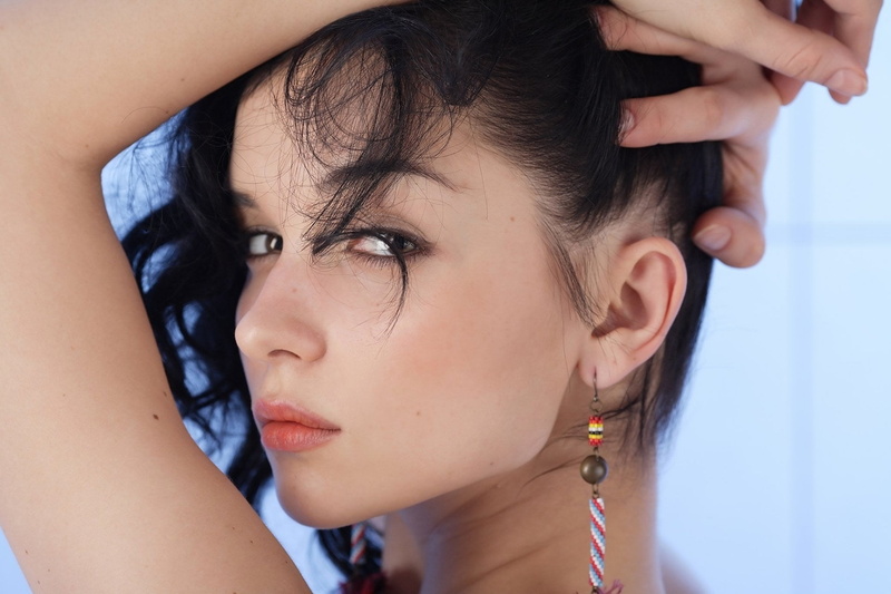 beautiful woman, Katie Fey, young women, close-up, human hair, portrait, hairstyle, headshot, Woman, earring, real people, adult, lifestyles, jewelry, Pretty