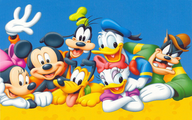 2K, widesreen, mickey, friends, hd, mouse