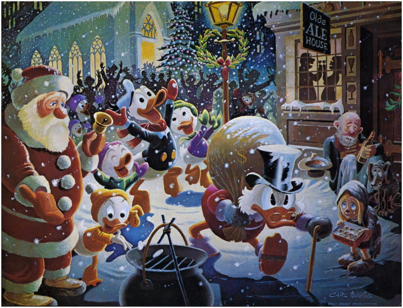 christmas, disney, art, donald, animals, hd, x, duck, company, Disney Company, ducks, 720P